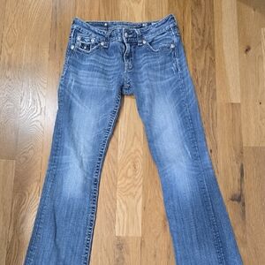 Miss Me Flare Blue Denim Women's Jeans